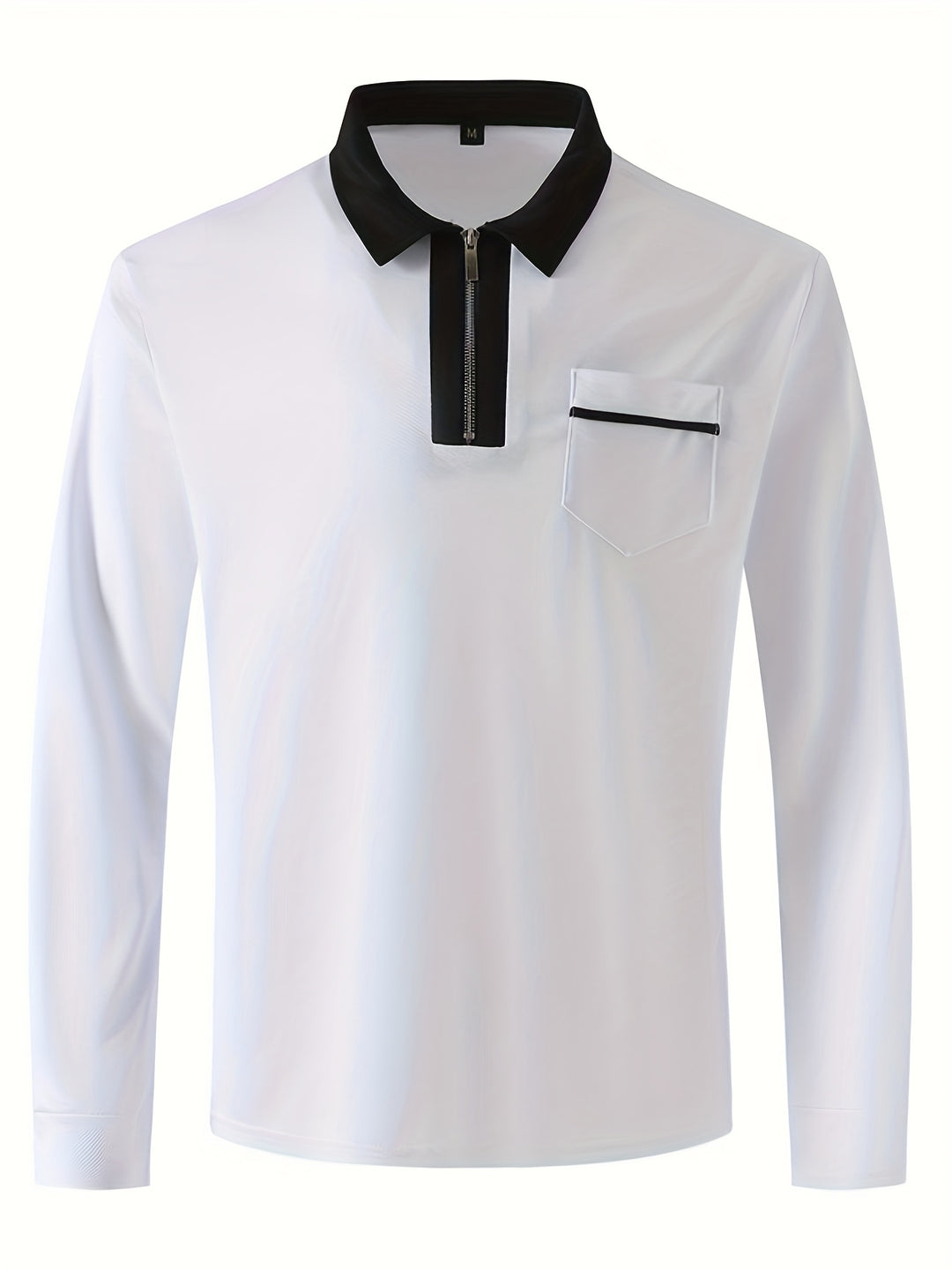 Bauke | Verfijnde Poloshirt met Rits