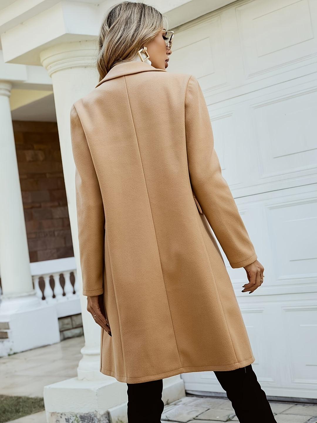 Josien | Elegante Dubbelrijs Mantel