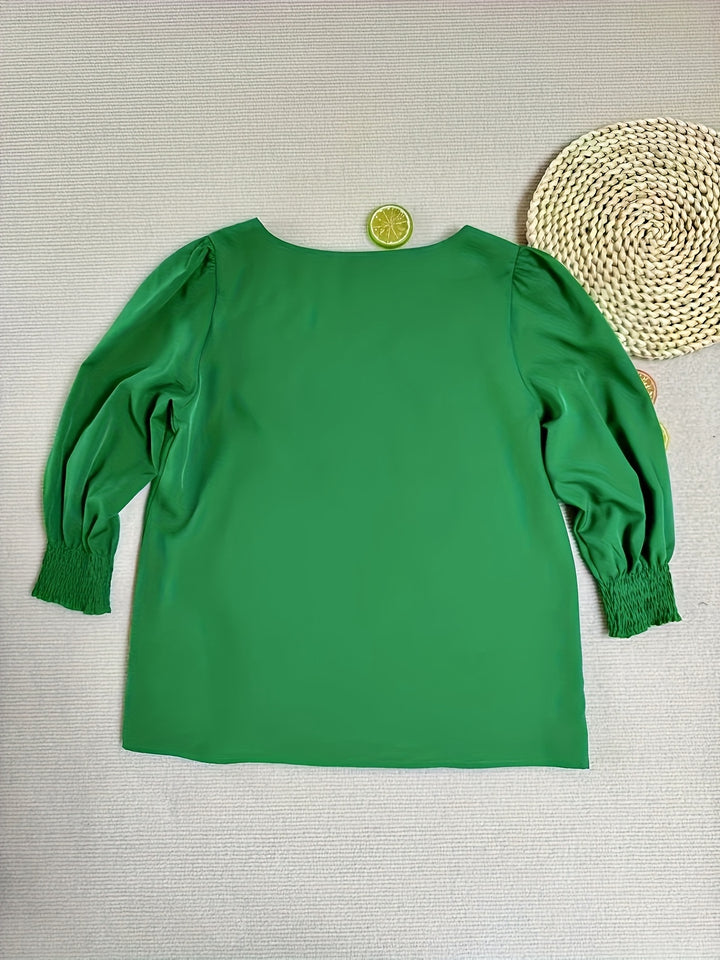 Mariëlle | Elegante Blouse met Pofmouwen