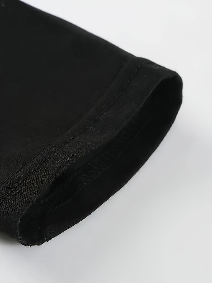 Pim | Sportieve Longsleeve met Contrastmouwen