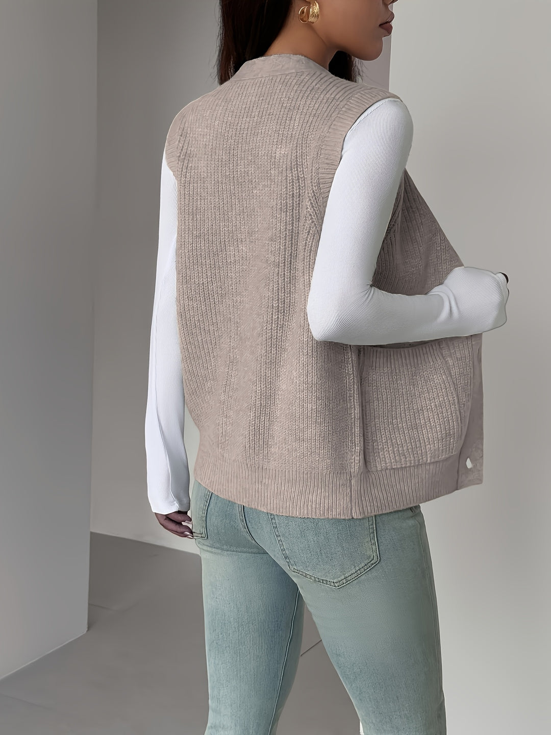 Marga | Verfijnd Mouwloos Gilet