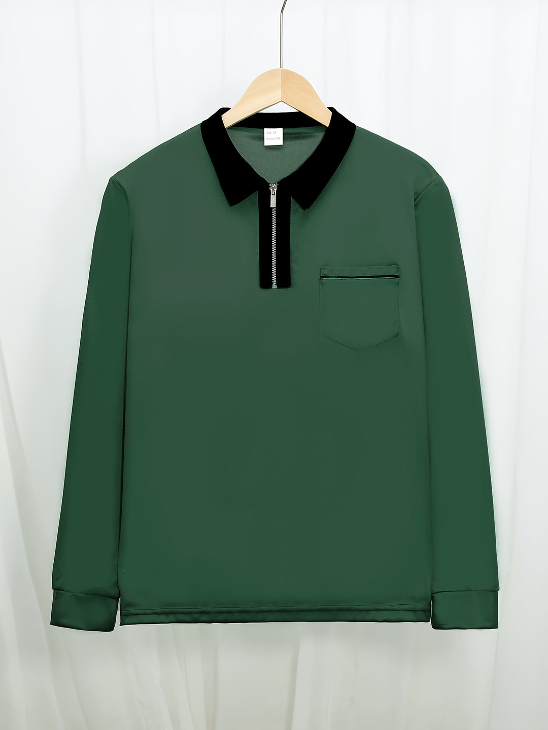 Bauke | Verfijnde Poloshirt met Rits