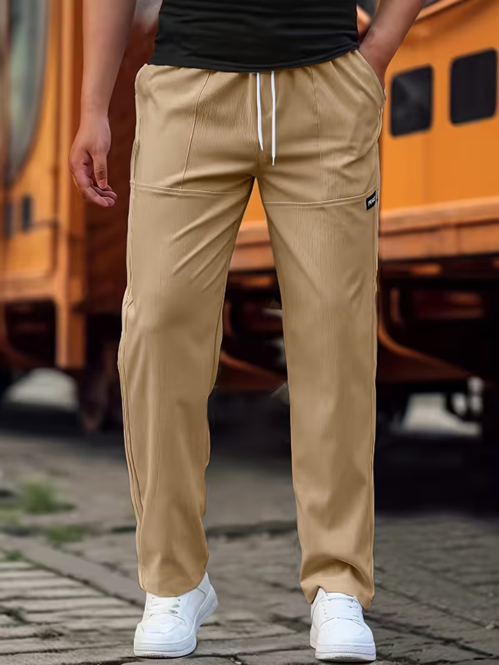 Murray | Lichte straight-fit broek voor elke dag