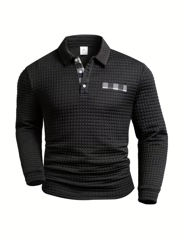 Victor | Slim Fit Polo met Klassieke Kraag