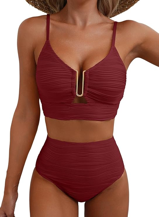 Janneke | Verfijnde Bikini met Flatterende Hoge Taille