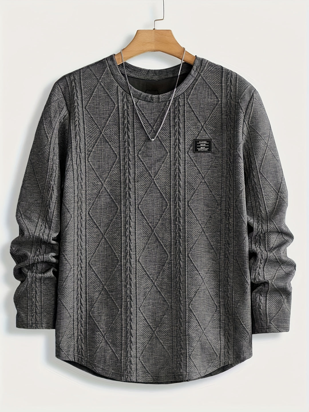 Sjors | Verfijnd Shirt met Lange Mouwen