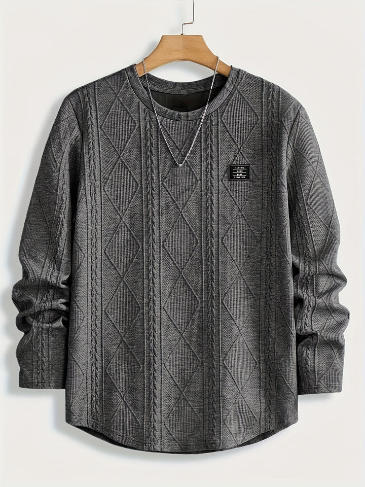 Sjors | Verfijnd Shirt met Lange Mouwen