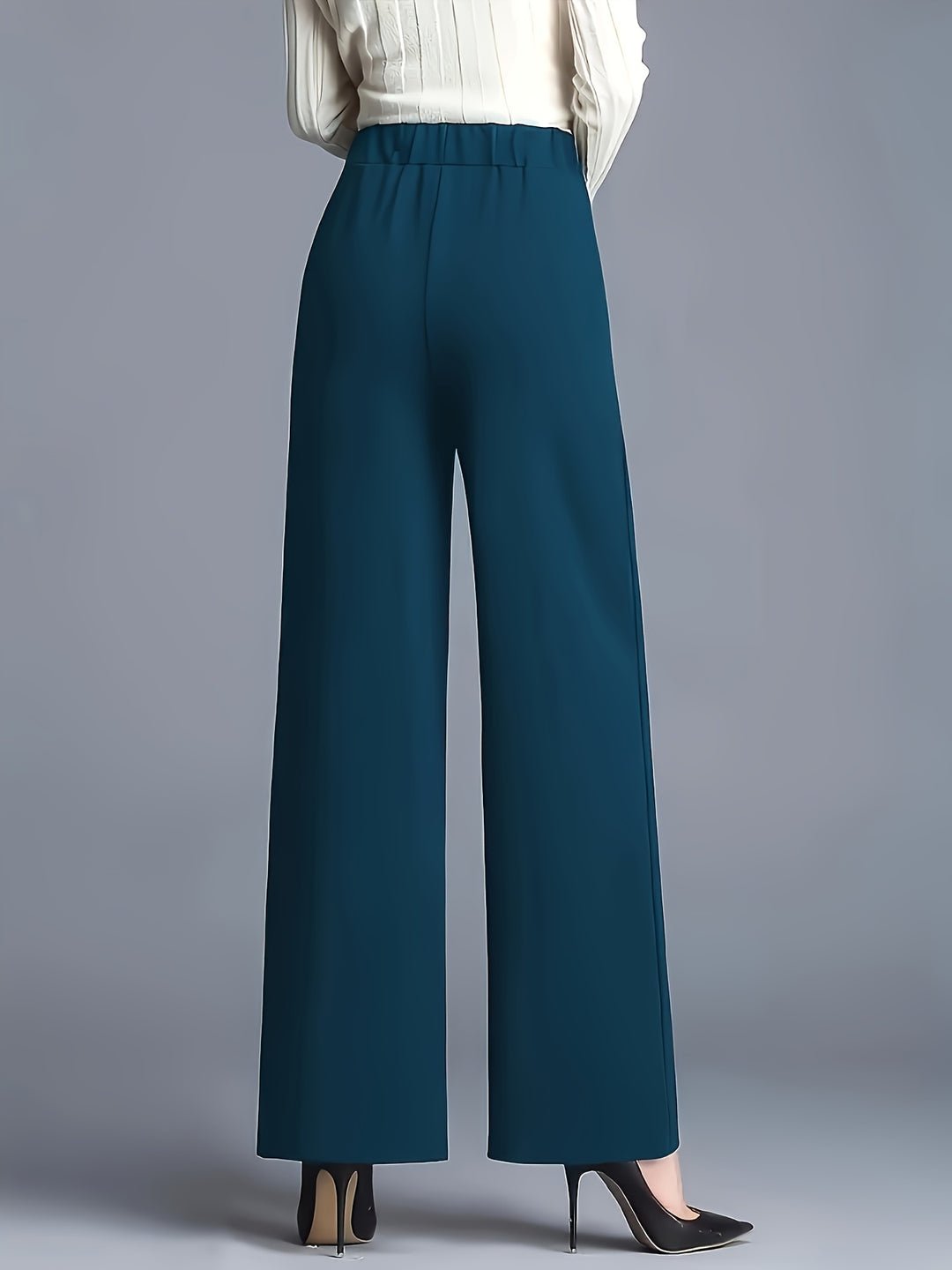 Cato | Elegante Broek met Hoge Taille