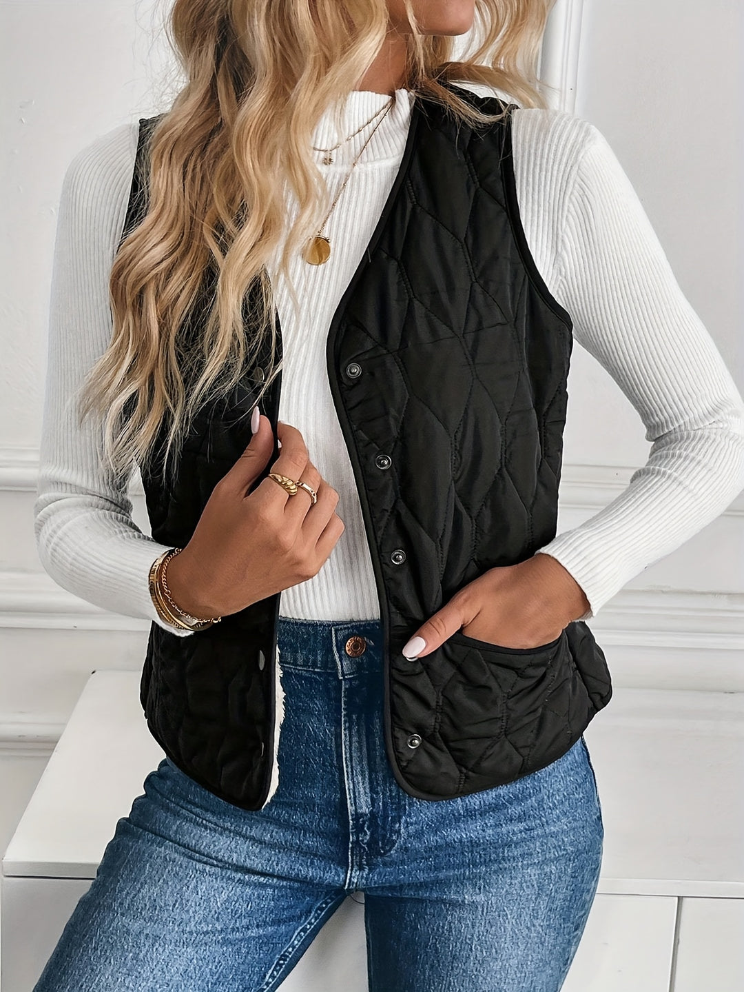 Miranda | Gevoerde Mouwloze Bodywarmer