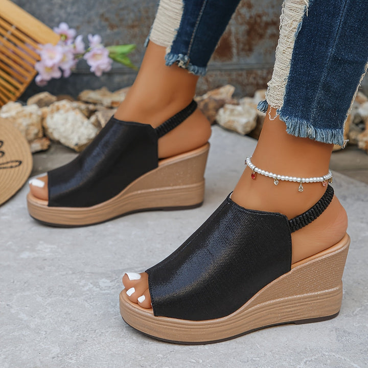 Katalina | Stijlvolle Orthopedische Wedgesandalen