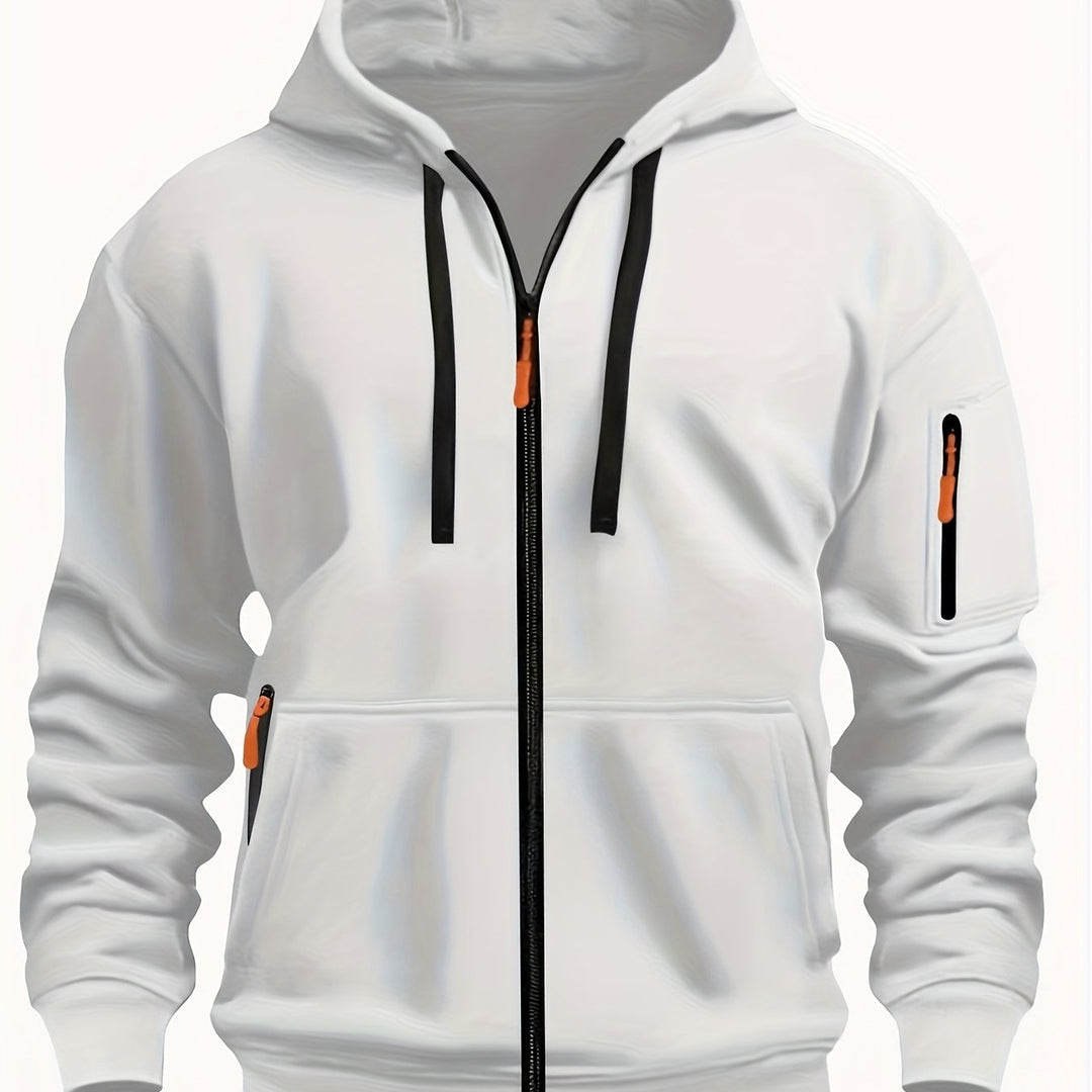 Duco | Comfortabele Sportieve Hoodie met Rits