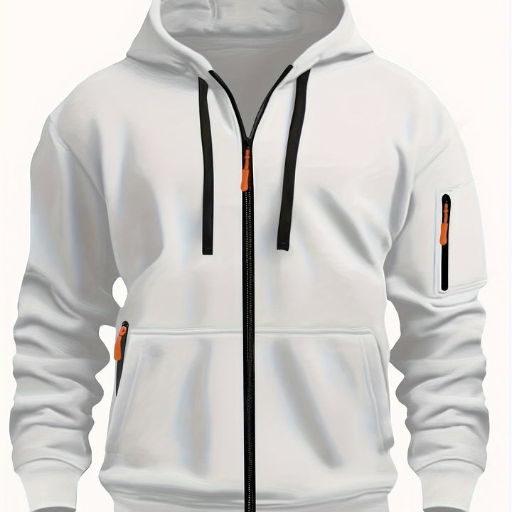 Duco | Comfortabele Sportieve Hoodie met Rits
