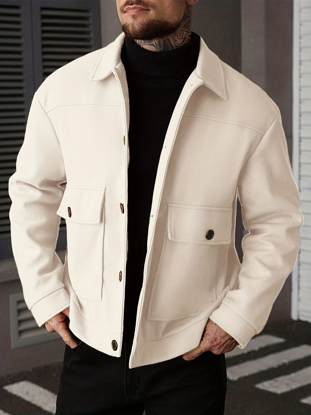Lennard | Veelzijdige Overshirt-Jas