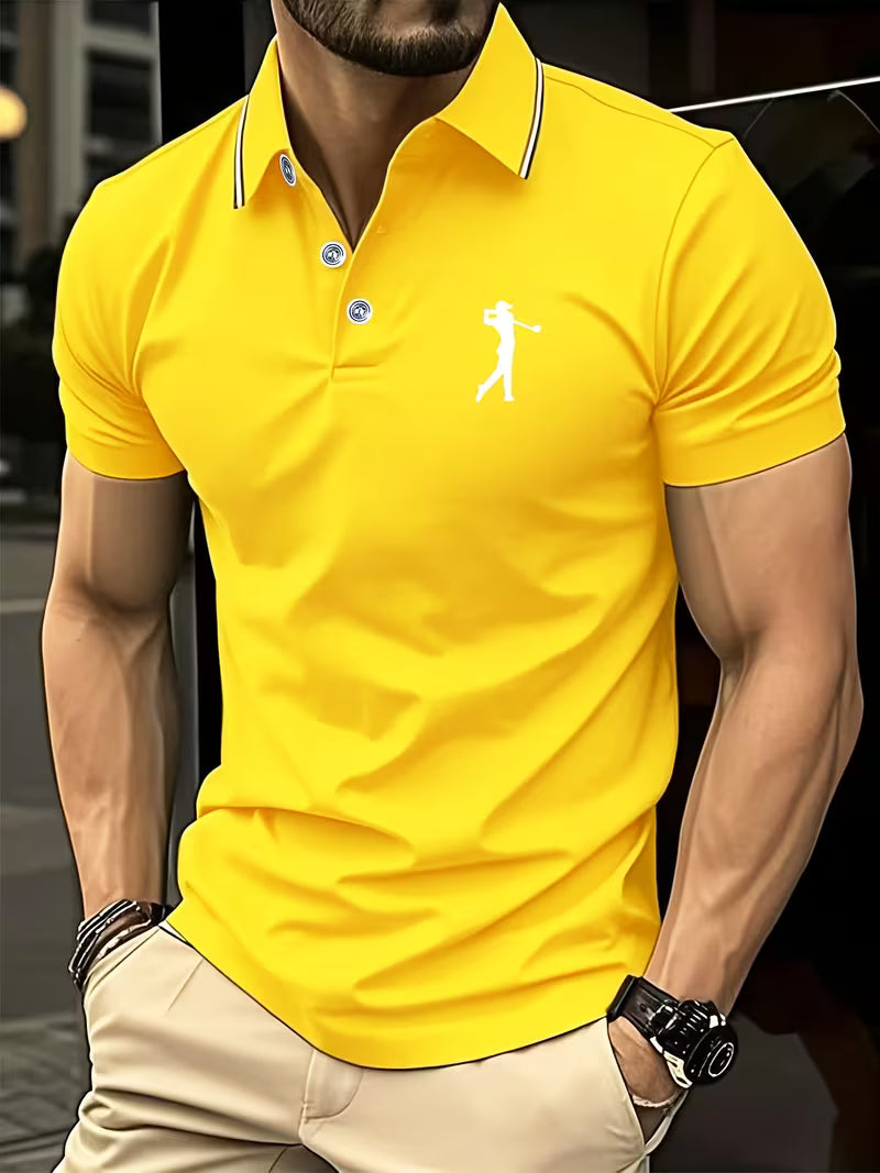 Diederik | Slim Fit Poloshirt met Klassieke Kraag