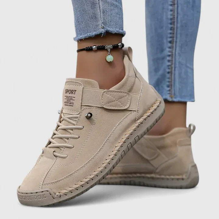Fenna | Comfortabele Vetersneaker met Stoere Look