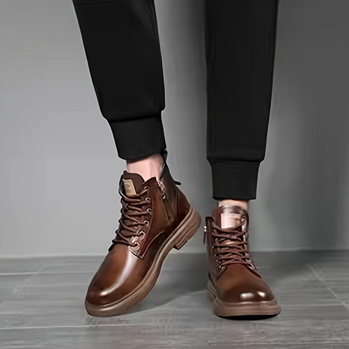 Jouke | Stoere Halfhoge Veterboots