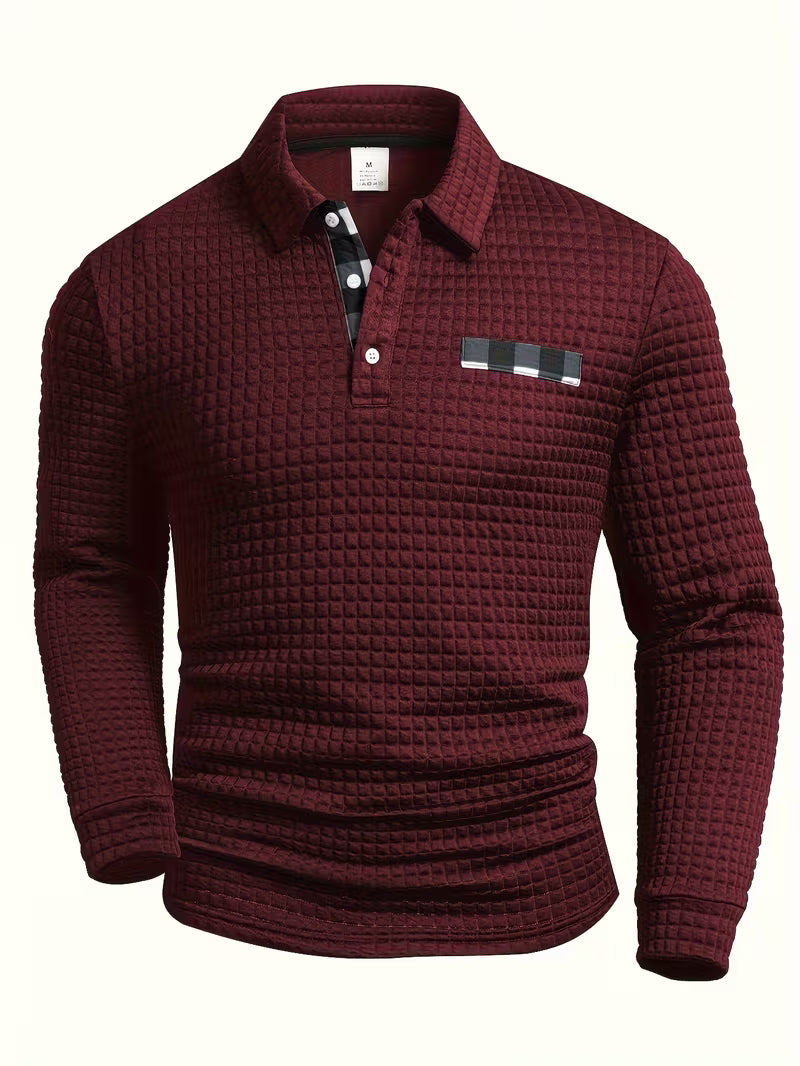 Victor | Slim Fit Polo met Klassieke Kraag
