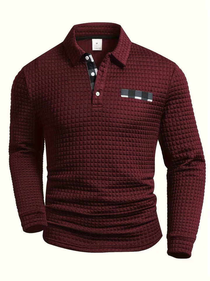 Victor | Slim Fit Polo met Klassieke Kraag