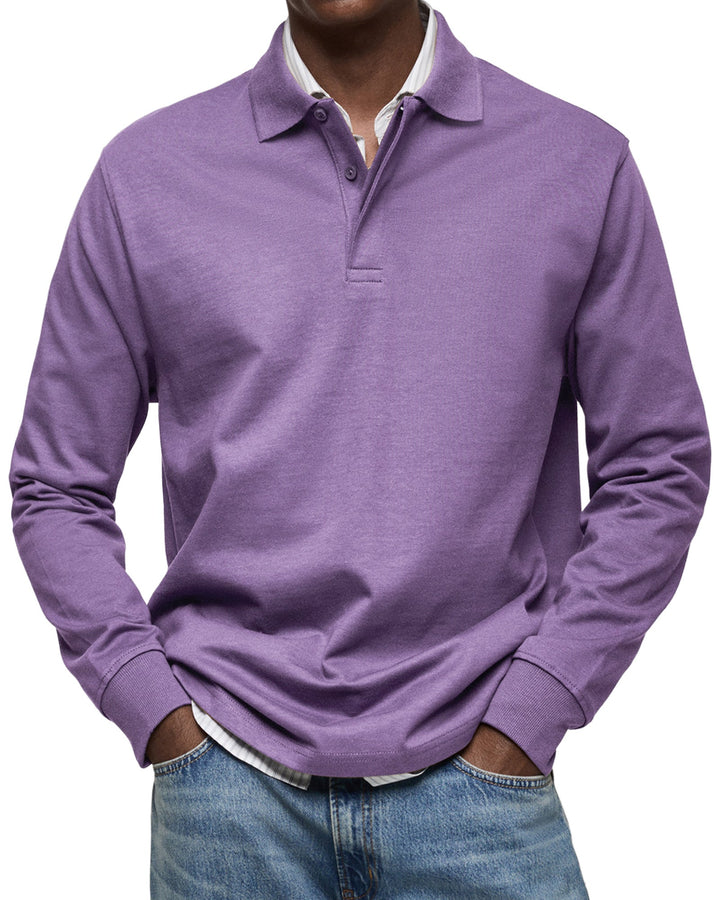 Thomas | Luxe Poloshirt Lange Mouwen