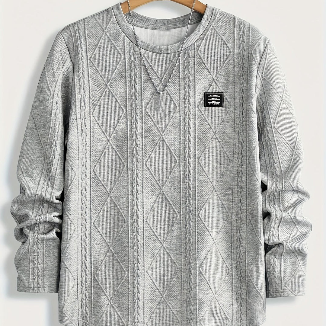 Sjors | Verfijnd Shirt met Lange Mouwen