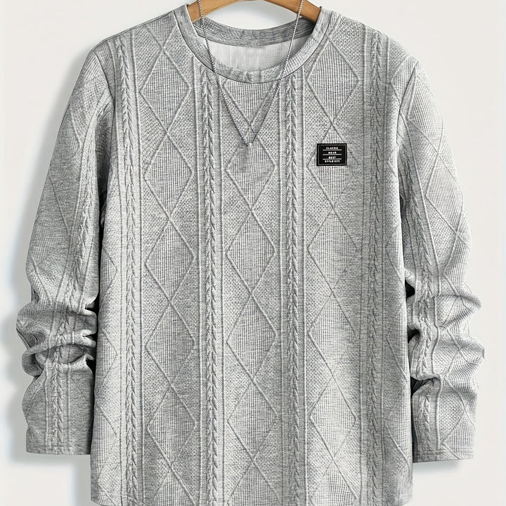 Sjors | Verfijnd Shirt met Lange Mouwen