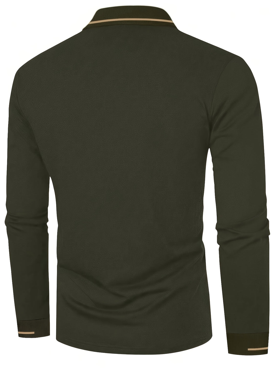 Wim | Verfijnde Poloshirt met Lange Mouwen