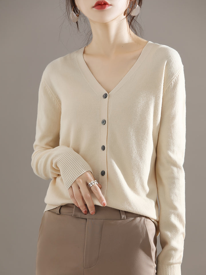 Willemien | Verfijnd Vest met Knoopsluiting