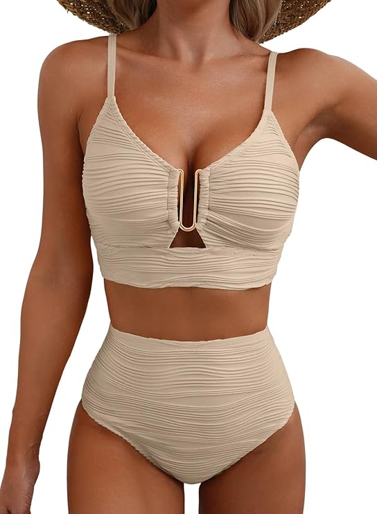 Janneke | Verfijnde Bikini met Flatterende Hoge Taille