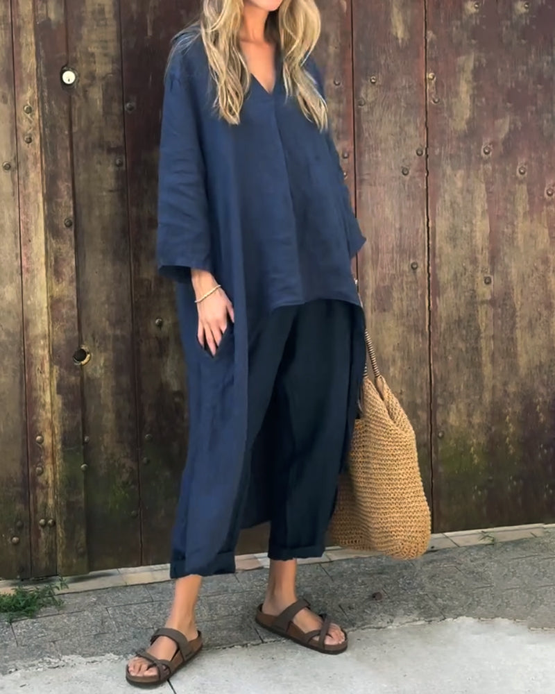 Gwen | Comfortabele Twee-delige Set met Relaxte Pasvorm