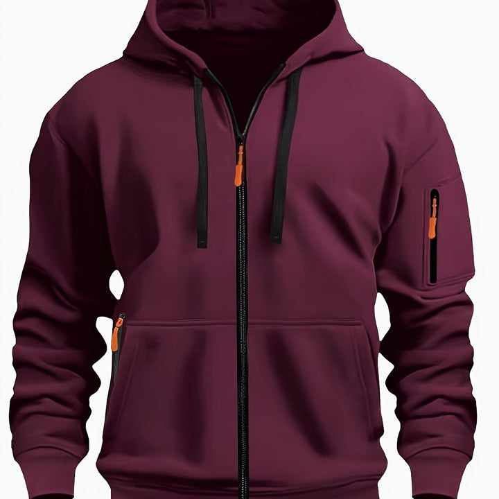Duco | Comfortabele Sportieve Hoodie met Rits