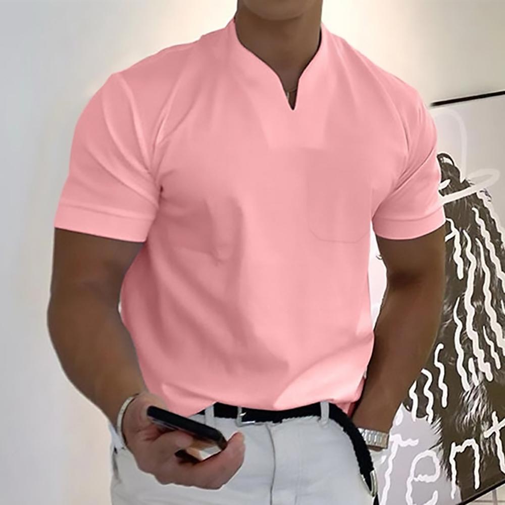 Warrick | Casual Comfortshirt met V-Hals