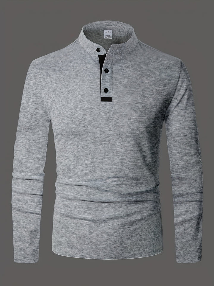 Victor | Verfijnd Shirt met Knoopsluiting
