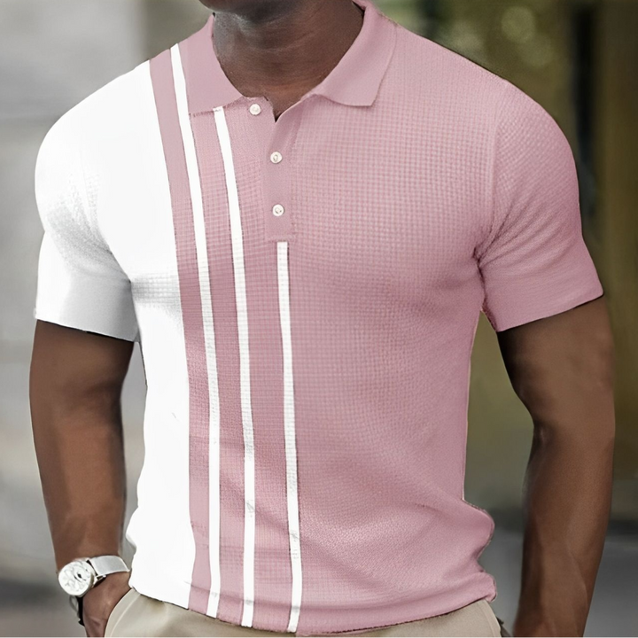 Beeckhoven  | Heren Poloshirt met Stijlvolle Strepen | Slim Fit