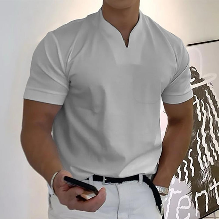 Warrick | Casual Comfortshirt met V-Hals