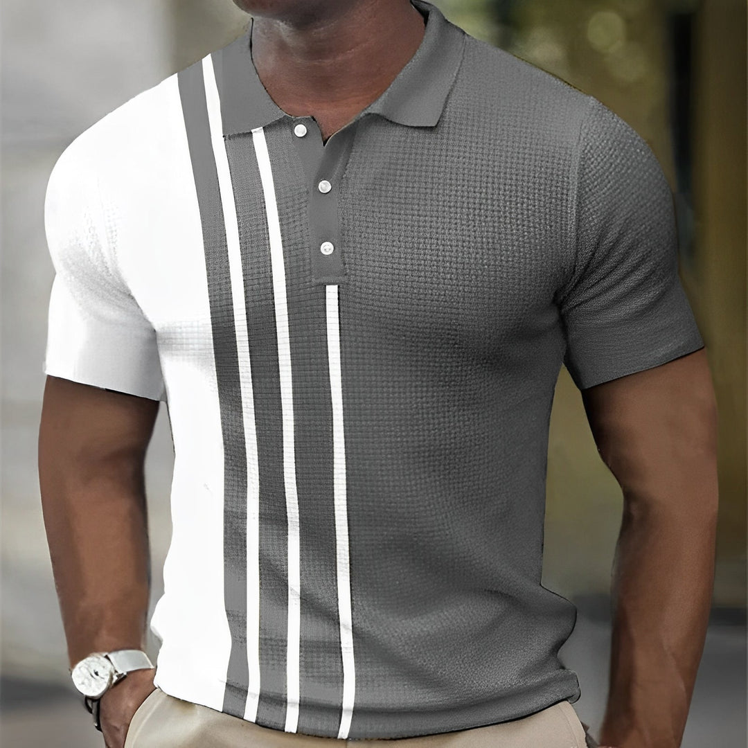Beeckhoven  | Heren Poloshirt met Stijlvolle Strepen | Slim Fit
