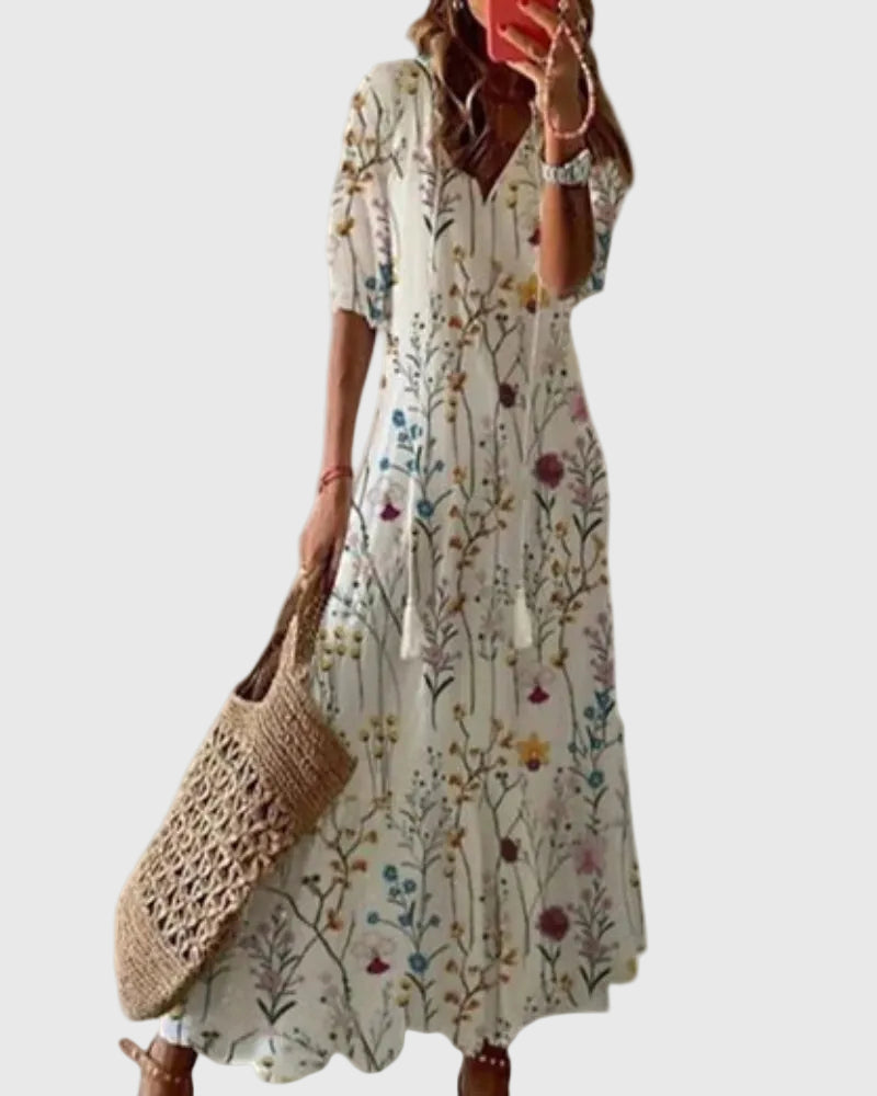 Amalia | Bohemian Zomer Maxijurk