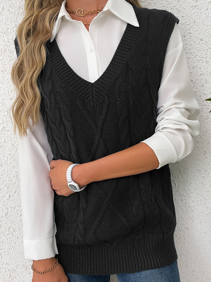 Lisanne | Gebreide Spencer met V-hals