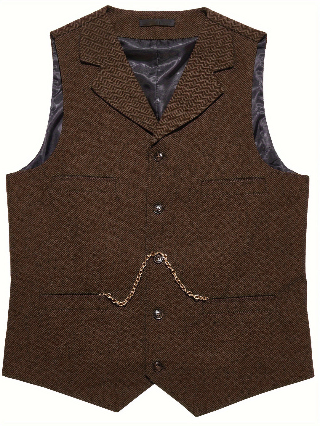 Wolter | Verfijnd Visgraat Gilet