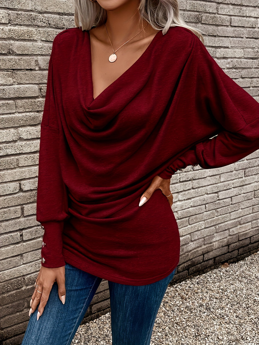 Janna | Soepelvallende Casual Top