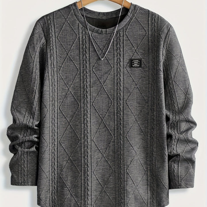 Sjors | Verfijnd Shirt met Lange Mouwen