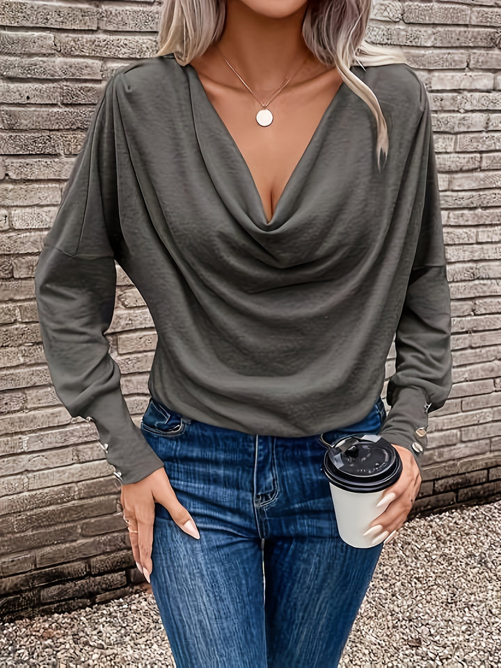 Janna | Soepelvallende Casual Top