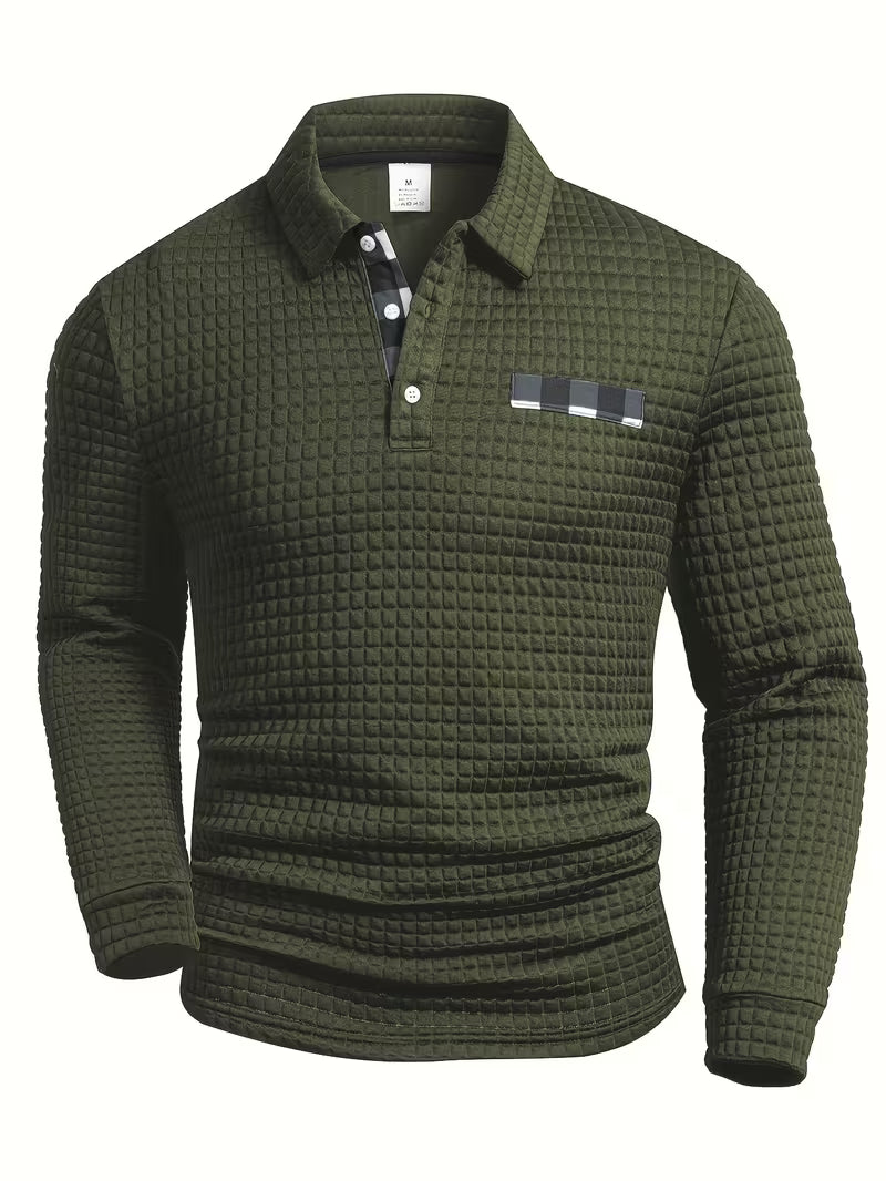 Victor | Slim Fit Polo met Klassieke Kraag