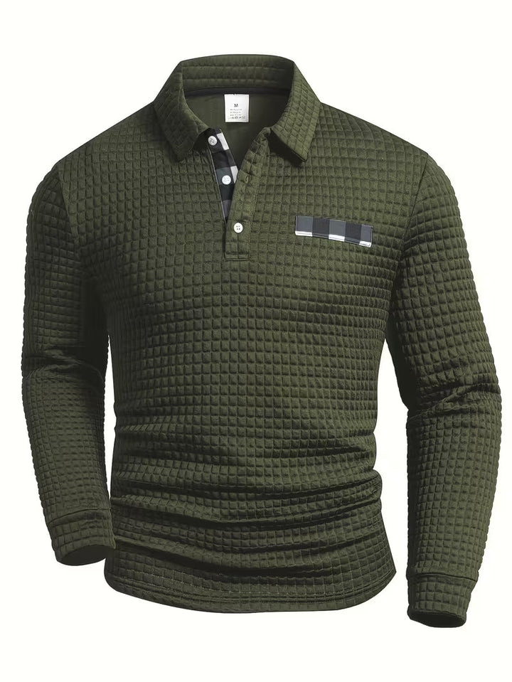 Victor | Slim Fit Polo met Klassieke Kraag