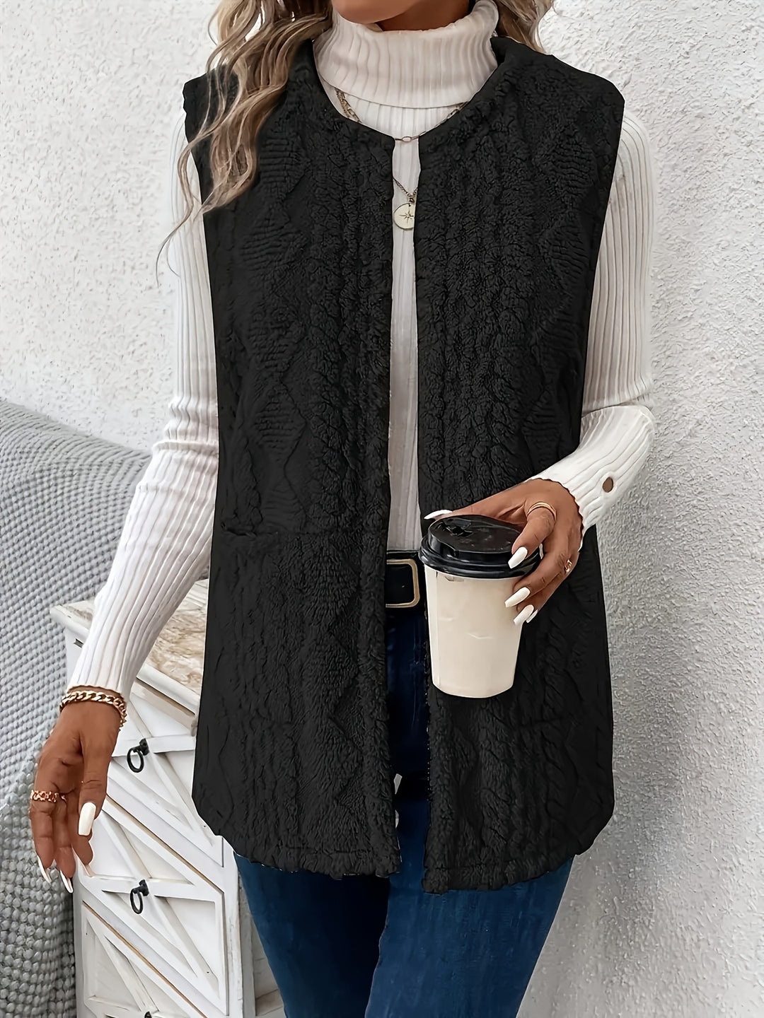 Eva | Zachte Mouwloze Bodywarmer