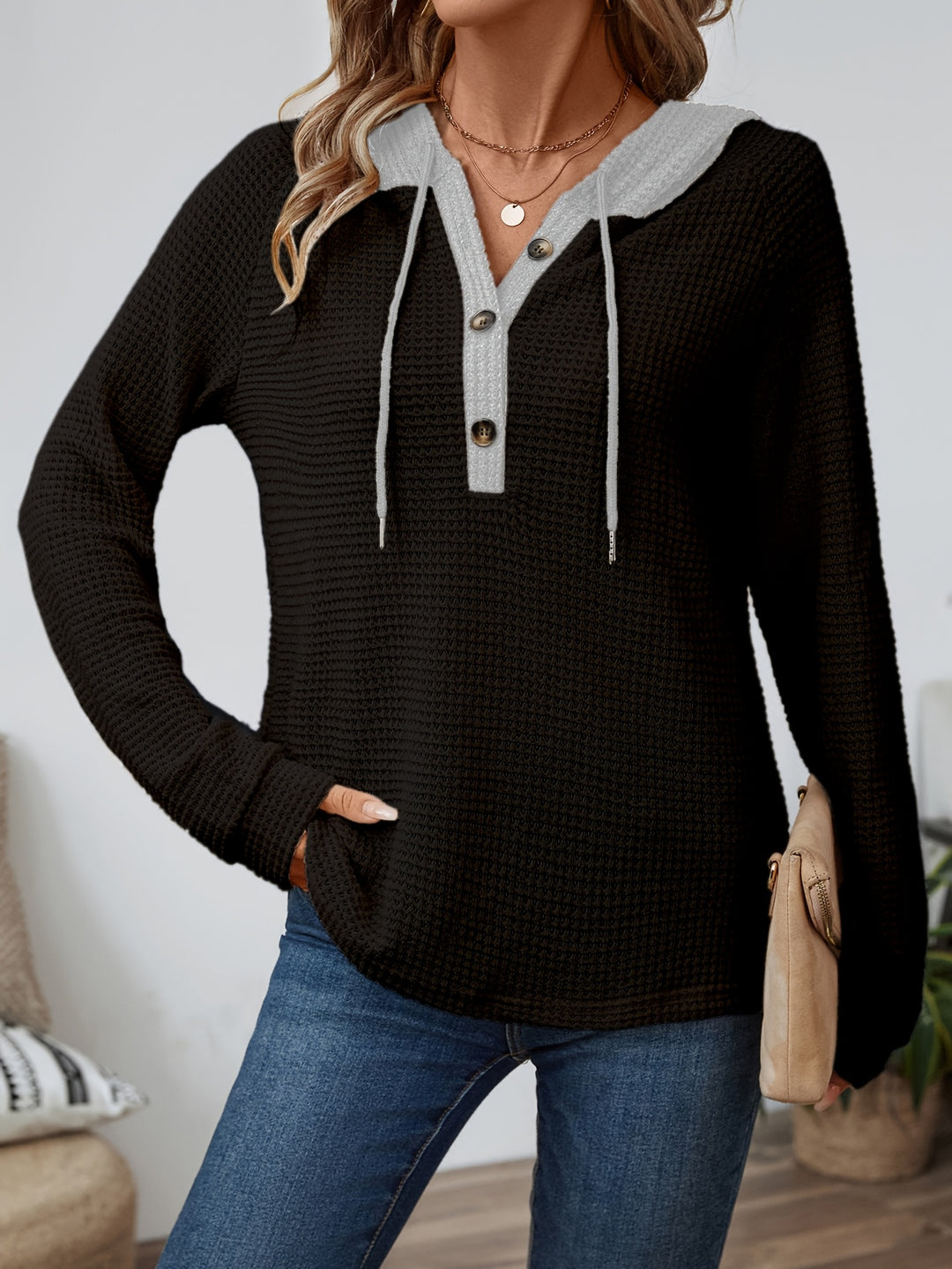 Ans | Zachte Getailleerde Hoodie