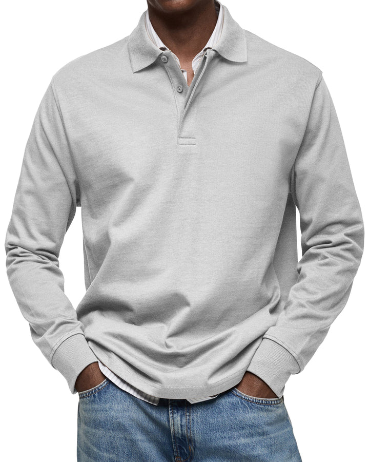 Thomas | Luxe Poloshirt Lange Mouwen