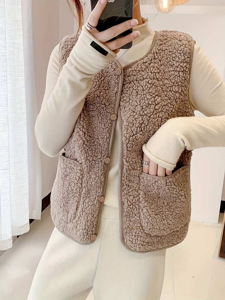 Ineke | Zachte Mouwloze Gilet