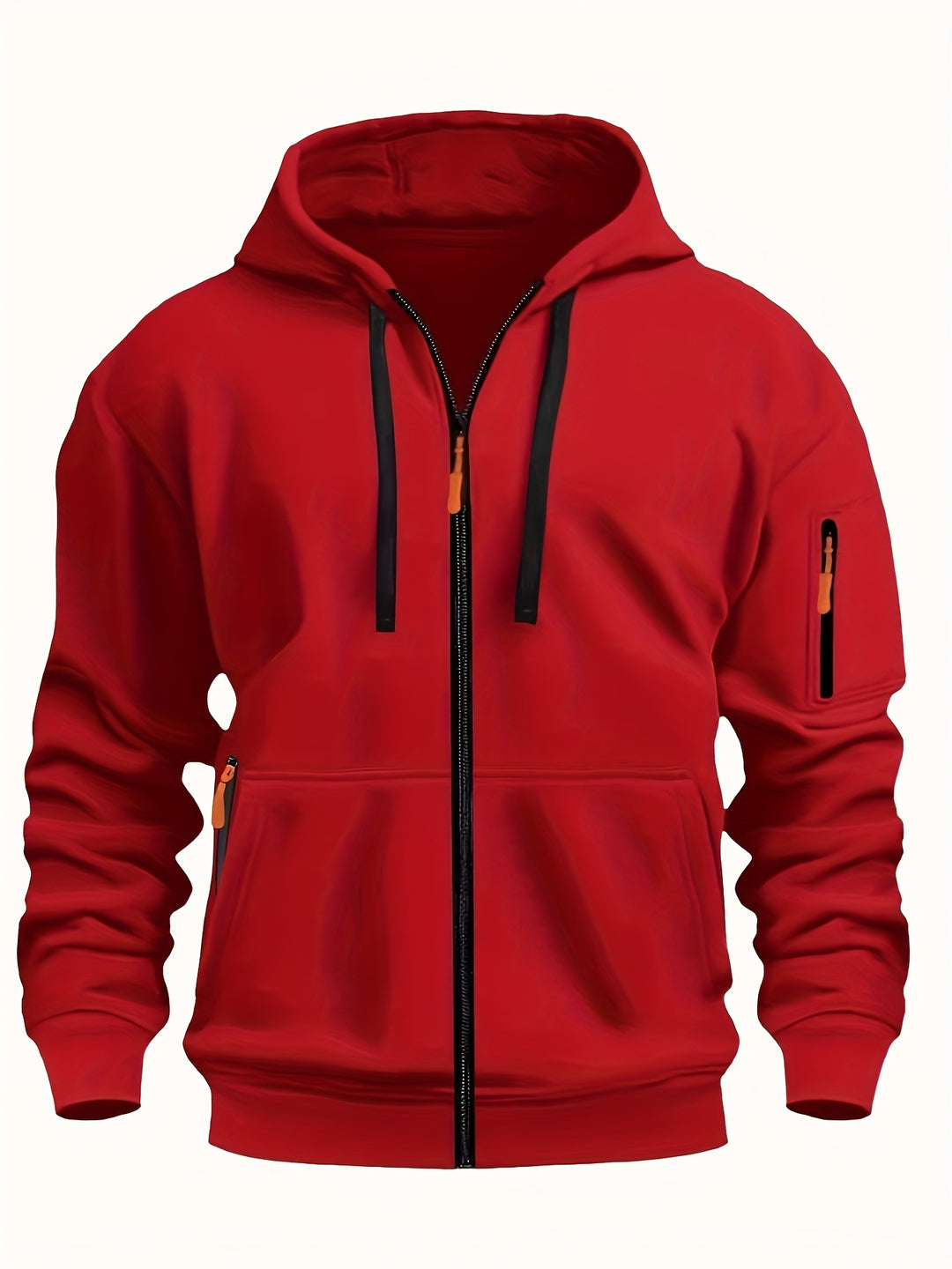 Duco | Comfortabele Sportieve Hoodie met Rits