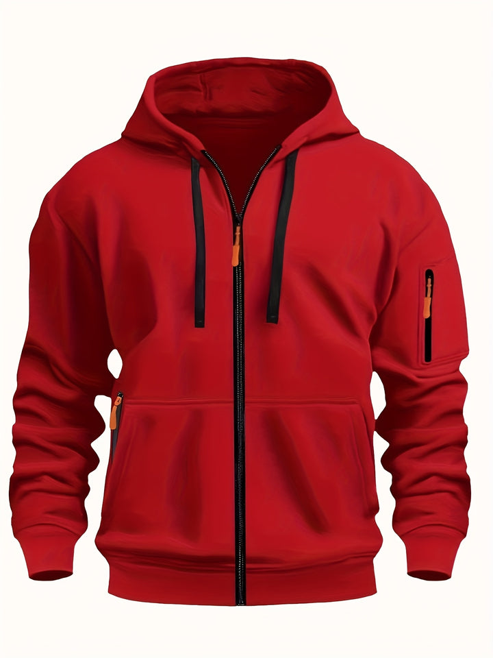 Duco | Comfortabele Sportieve Hoodie met Rits