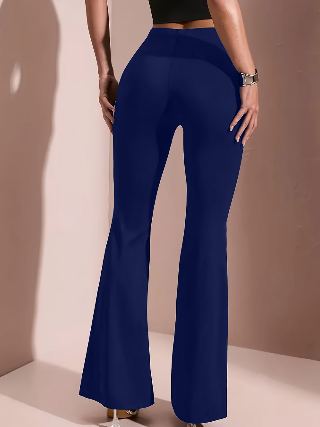 Lieneke | Elegante Wijduitlopende Broek